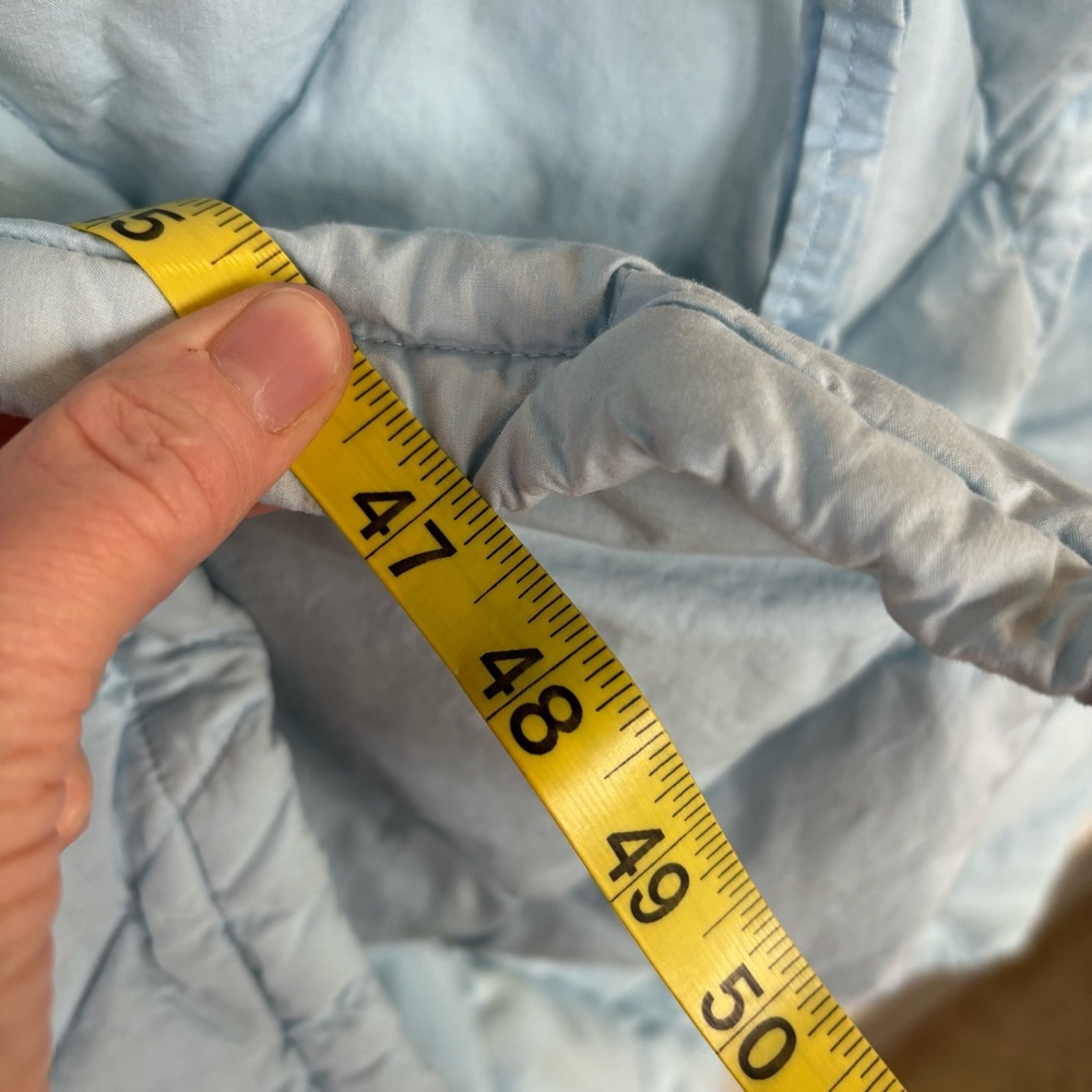 Light Blue Down Robe Size M‎ - Picture 8 of 9